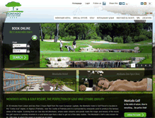 Tablet Screenshot of montadoresort.com